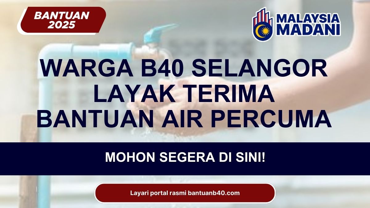 BANTUAN AIR PERCUMA