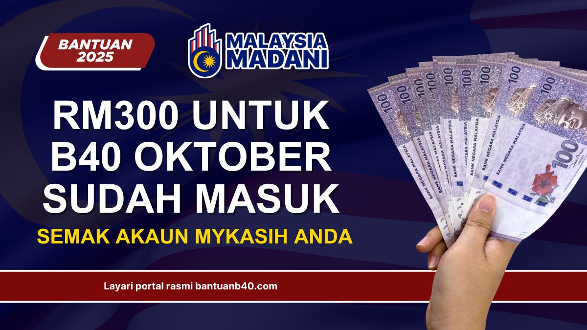 BANTUAN B40 OKTOBER
